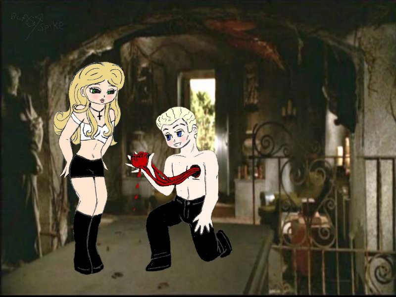 buffy wallpaper. Buffy amp; Spike - Bleeding Heart